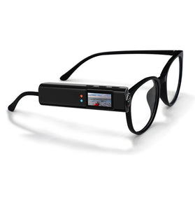 4K Mini FPV Eyeglasses Video Shooting HD Camera WiFi Intelligent Headset Glasses Outdoor Sports Video Sound Recording