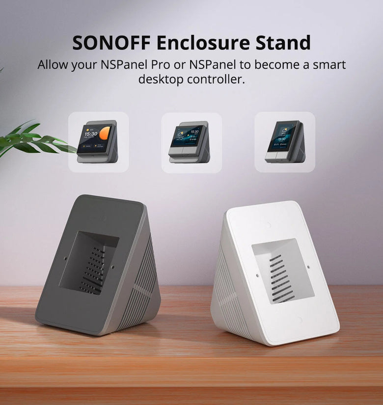 SONOFF Enclosure Stand StandB/StandW Base Compatible with NSPanel & NSPanel Pro