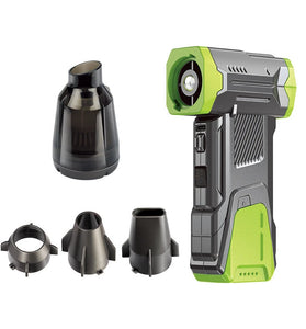 X6 High Powered Electric Air Blower and Vacuum 130,000 RPM Brushless Motor 4000mAh Battery Portable Cleaning Tool with Multi Nozzle