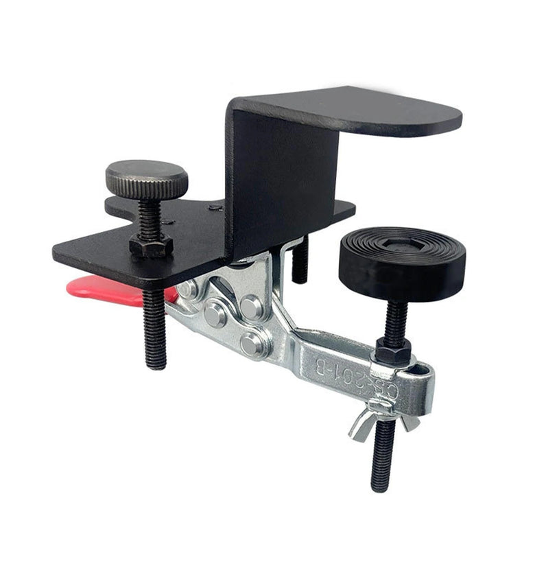 WO YI TOOLS Adjustable Cabinet Jig Carbon Steel Mounting Cabinet Door Installation Positioner Clamp Auxiliary Tools for Cabinet Door Jig