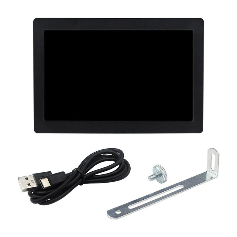 5-inch 7-inch IPS USB Secondary Screen 1024x600 AIDA64 Monitoring Computer Data Desktop Sub-screen Support Desktop Extended LCD for Win10/11