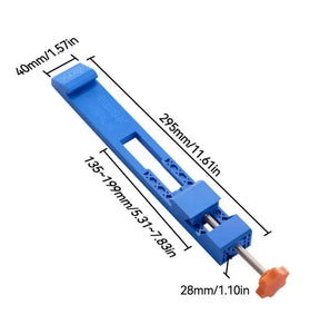 Electric Circular Saw Milling Positioning Clamp ABS Quick Fix Jig Quick Positioning Back Board Clip for 4-inch Cutting Machine