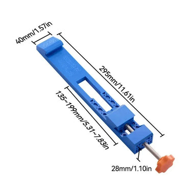 Electric Circular Saw Milling Positioning Clamp ABS Quick Fix Jig Quick Positioning Back Board Clip for 4-inch Cutting Machine