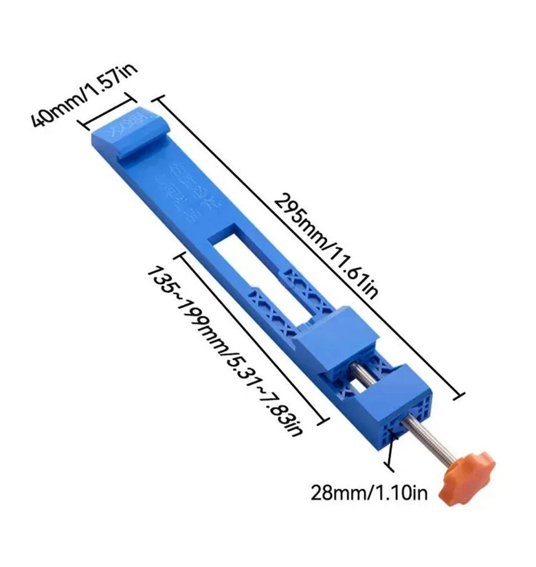 Electric Circular Saw Milling Positioning Clamp ABS Quick Fix Jig Quick Positioning Back Board Clip for 4-inch Cutting Machine