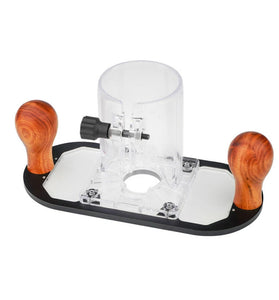 GANWEI Wood Router Base for Edge Guide Woodworking Trimming Machine Milling Groove Flip Milling Base Guide