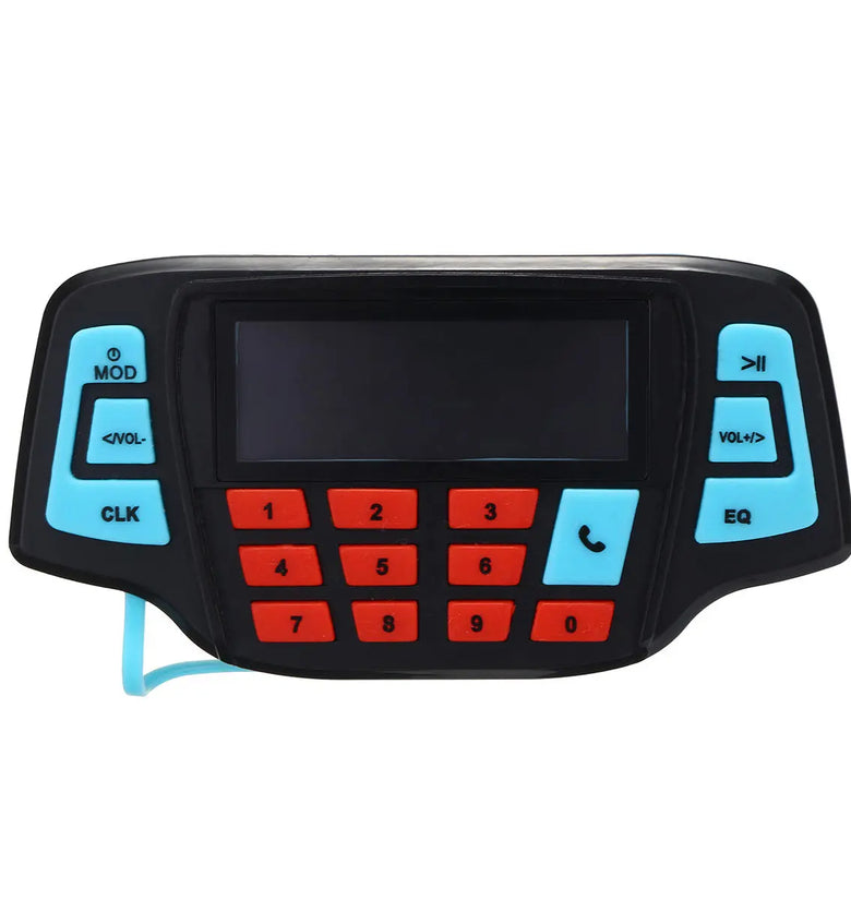 Motorcycle Handlebar Amplifier Radio Stereo Alarm Speaker MP3 FM Player with bluetooth Function