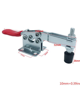 GH-201B Horizontal Toggle Clamp Quick Release Woodworking Fix Clip for Carpentry