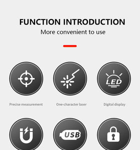 CZDang Digital Display Inclinometer Four-sided magnet Angle Finder Bevel Gauge Protractor with 1.8"FSTN Screen Rechargeable Battery Four-Sided Magnets Type-C Charging