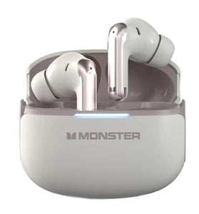 Monster D02 TWS Earbuds Wireless bluetooth V6.0 Earphone 4-Mic ENC Call Noise Cancelling 13mm Drivers 24H Playback Low Delay Sports Headphones