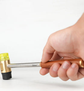 Professional Versatile Woodworking Hammer Brass Ergonomic Design Compact Portable Durable Tool DIY Projects Home Improvement
