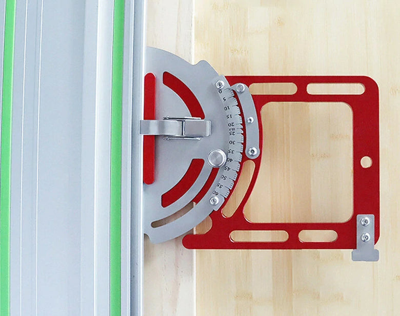 ENJOYWOOD Aluminum Alloy Adjustable Track Square Track Saw Rail Guide Rail Track Square Track Engraving Machine Woodworking Tools