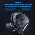 KZ EDC PRO Wired Earphone 3.5mm Jack Earbuds Large Dynamic Drivers Bass HiFi Monitor with Detachable Audio Cable In-ear Headphone Earbuds
