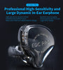 KZ EDC PRO Wired Earphone 3.5mm Jack Earbuds Large Dynamic Drivers Bass HiFi Monitor with Detachable Audio Cable In-ear Headphone Earbuds