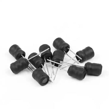 240Pcs 24 Types /Box DIP Power Inductor Assorted Kit 24Values x 10Pcs Inductance 6x8mm 2.2uH-100mH Pin 3mm