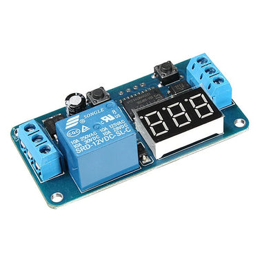 3Pcs Geekcreit DC 12V LED Display Digital Delay Timer Control Switch Module PLC