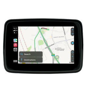 5-inch Waterproof Motorcycle GPS Navigation with Carplay Auto Mirror Screen
