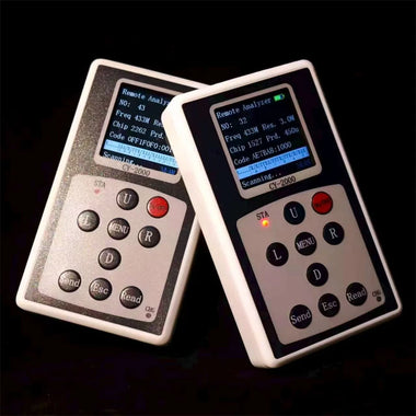 CY-2000 Wireless Remote Control Analyzer 315MHz 433MHz High Sensitivity -113dBm Smart Chip Identification 50 Data Storage Slots IPS Display Type-C Charging