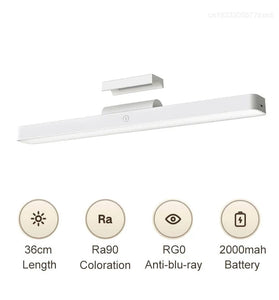 Xiaomi Mijia Reading Magnetic Work Lamp 2000mAh Rechargeable LED Light RG0 Anti-Blue Table Lamp Night Light Kitchen Cabinet Lights