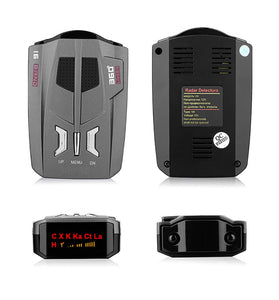Car Radar V9 360GPS Speed Police Safe Detector Voice Alert Laser 800m