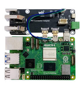 Raspberry Pi 5/4B Micro HD to HD Multifunctional Adapter Board All Ports To Pi's USB SideEasy Adapter Micro HD to HD 4K Board