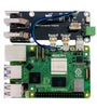 Raspberry Pi 5/4B Micro HD to HD Multifunctional Adapter Board All Ports To Pi's USB SideEasy Adapter Micro HD to HD 4K Board