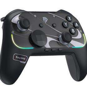 EasySMX S10 Wired bluetooth Gamepad TMR Joystick RGB Controller Compatible with Switch 2/PC/Phone/TV/Steam Support Six-axis Gyro HD Vibration NFC Function