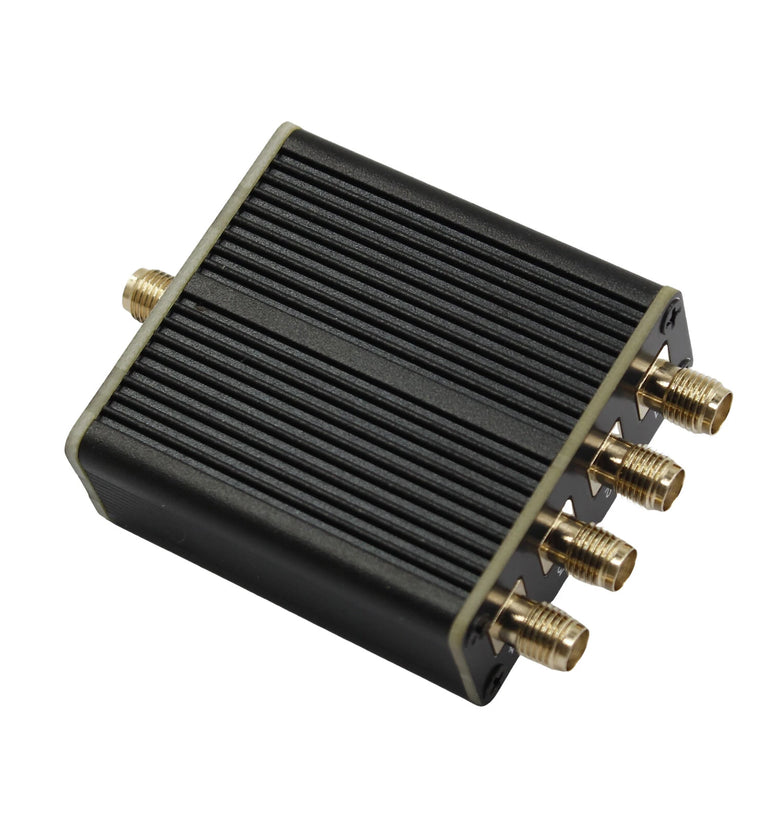 GPS GLONASS BeiDou Galileo Signal Splitter 1x4 Power Splitter Wide Frequency Range 1.4-1.6 GHz SMA Connector Low Loss High Isolation