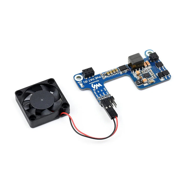 Raspberry Pi 3B+/4B Ethernet Power Supply Expansion Board Supports 802.3af Network Standard and POE Power Supply