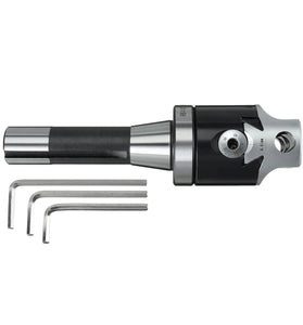 R8 Shank F1-12 Boring Head Set Carbon Steel 12mm Boring Bar 0.001" Accuracy Metric Machining Tool
