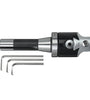 R8 Shank F1-12 Boring Head Set Carbon Steel 12mm Boring Bar 0.001" Accuracy Metric Machining Tool
