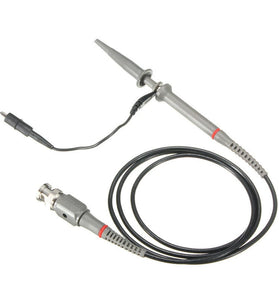 P6060 Oscilloscope Probe 60 MHz Bandwidth 1x 10x Attenuation High Precision Measurement 5.8 ns Rise Time 200V/600V Max Input