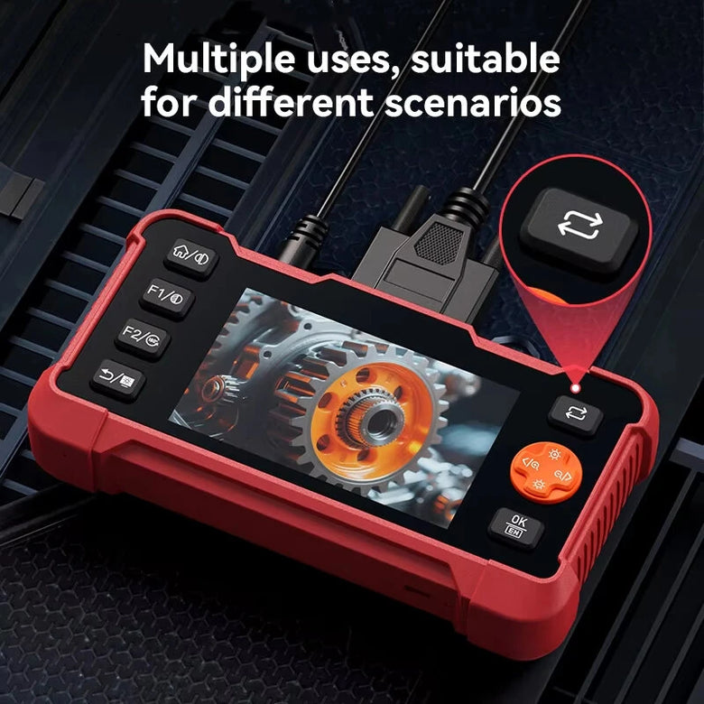 2-in-1 OBD2 Automotivo Scanner Endoscope Car Diagnostic Tool 4.0