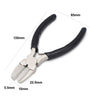 Nylon Jaw Pliers Jewelry Making Tools Anti-slip Grip High Carbon Steel 6.50 cm Length 13.50 cm Width Perfect for Wire Shaping