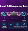 Havit M19 Computer Speaker bluetooth Soundbar Dual 52mm Speakers Dual Bass Diaphragm RGB Light 3.5mm Wired Knob-type Desktop Speaker USB Power Supply