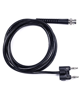 BNC Power Test Cable with Double Banana Plugs RG58 RF Connection for Versatile and Reliable Oscilloscope Signal Transmission User-friendly Design for Efficient Connection