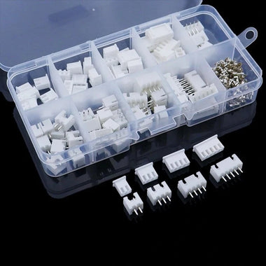 230PCS 2P 3P 4P 5P XH2.54mm Spacing Terminal JST Terminal Connector Kit