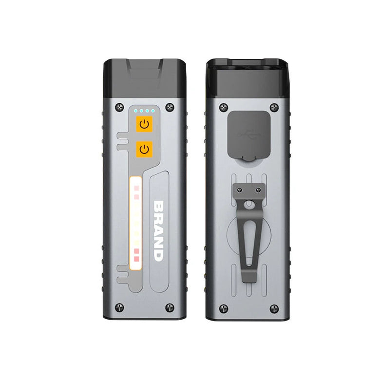 Bikight SD19 Brightness LED Flashlight with COB Sidelight White Red Blue Multi Light Source Multifunctional LED Torch Outdoor Camping Tent Light Maintenance Work Lamp