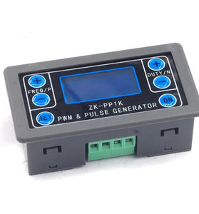 LCD Digital PWM Signal Generator Pulse Frequency Duty Cycle Adjustable 1Hz-150KHz Square Rectangular Wave 3.3V-30V Anti-Reverse Protection