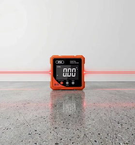 WD-05 4 Side Magnetic Digital Angle Meter with Dual Laser High-precision Electronic Goniometer Portable Rechargeable Angle Gauge