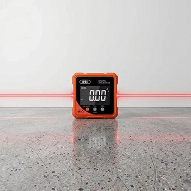WD-05 4 Side Magnetic Digital Angle Meter with Dual Laser High-precision Electronic Goniometer Portable Rechargeable Angle Gauge
