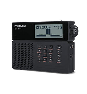 LITEMALADSP MLite-880 Software-Defined Radio + 2pcs Donut AM SW Antenna Full Band SDR SSB CW AM SAM NFM WFM support Longwave Medium Wave Shortwave Aviation Band