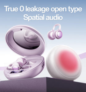 M156 TWS Earclips Headset Wireless bluetooth 6.0 Earphone HiFi Bass Sound Directional Transmission DNN Call Noise Cancelling Digital Display Open-ear Sports Headphones