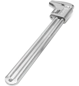 9"/11"/15" Adjustable Automotive Wrench Smooth Jaws Wide Jaw Capacity Alloy Steel Chrome-Plated Finish Slim Profile for Tight Spaces Rust and Corrosion Resistance