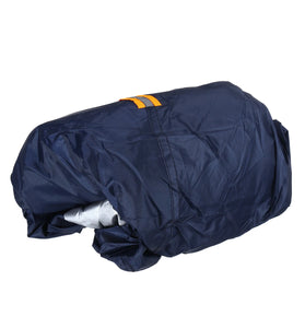 Dark Blue Full Car Cover Waterproof Sun Rain Heat Dust UV Resistant Protection
