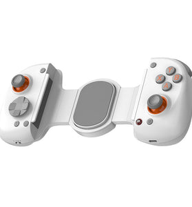 D8+ Mobile Game Stretching Controller Wired bluetooth Gamepad with Hall Joystick and Hall Trigger 6-Axis Gyro Vibration Trubo Function for Switch Android iOS PC Universal Adjustable Phone Gamepad