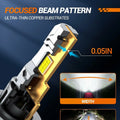 SEALIGHT S2S-H7 Pair Car Front LED Headlight Car Headlamp Hi/Low Beam Super Brightness Light Bulb 6500K Cool White