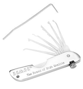 Locksmith Supplies Premium Hand Tools Set Precision Engineered Picks Multi-Head Opening Tool Ultimate Lock Kit