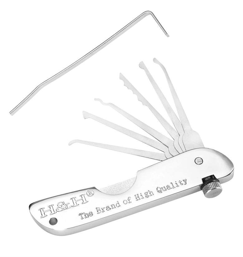 Locksmith Supplies Premium Hand Tools Set Precision Engineered Picks Multi-Head Opening Tool Ultimate Lock Kit