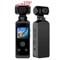 4K HD Mini Wifi Action Camera 270 Rotatable Waterproof Sport Pocket Camcorders Outdoor Sports Bicycle Video Recorder with Microphone