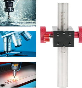 Ganwei 70mm Manual Z-Axis Lift Stage Aluminum Precision Linear Elevator for Woodworking Router Lift Drill Press and Workbench Positioning
